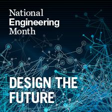 National Engineering Month logo.